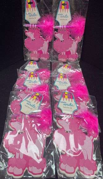 Totally Write Poodle Pad + Pen Set (8x$)