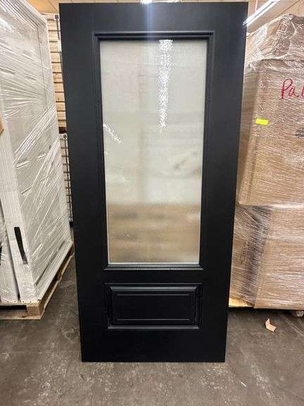 2 Tone Deco 2 PNL Fiberglass Door Slab 36"x80"