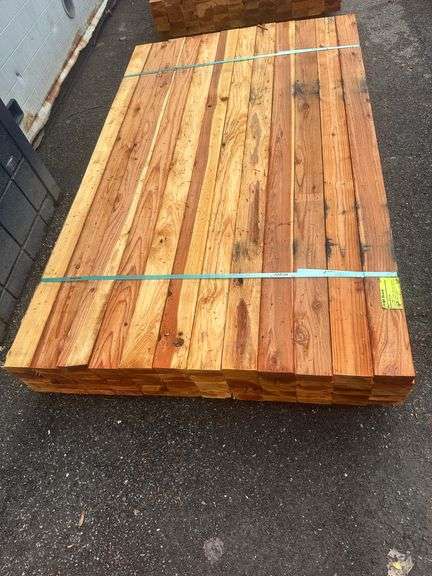 Rough Cut Redwood Dimensional Lumber 2"x4"x6'