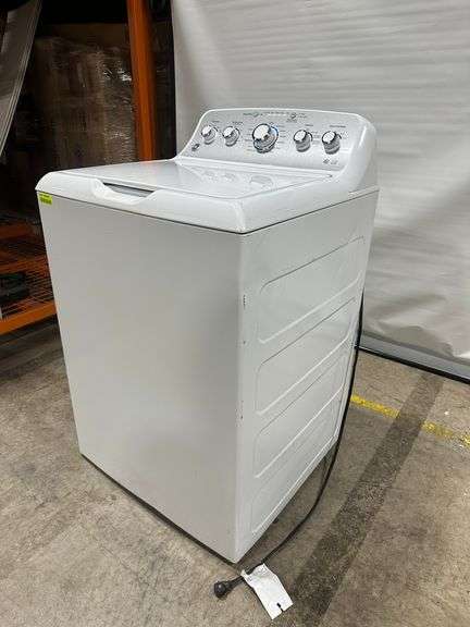 GE 4.6 cu. ft. High-Efficiency White Top Load Washer with Infusor M#GTW500ASN6WS