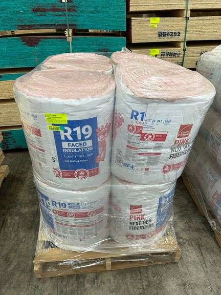 R-19 Faced Fiberglass Rolled Insulation