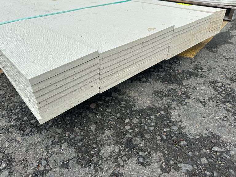 Beige PVC Trim Board, 5/8"x8"x12'