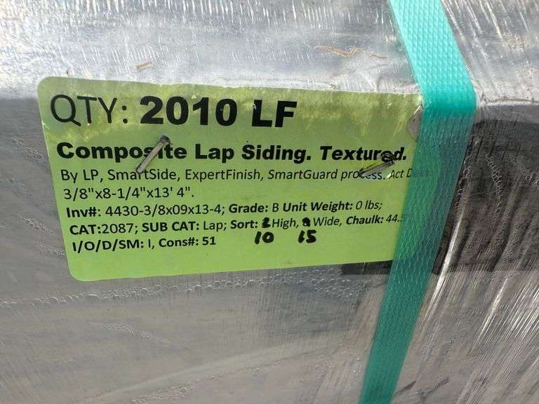 Composite Lap Siding. Textured