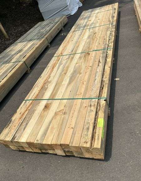 Ponderosa Pine Dimensional Lumber 4"x4"x16'