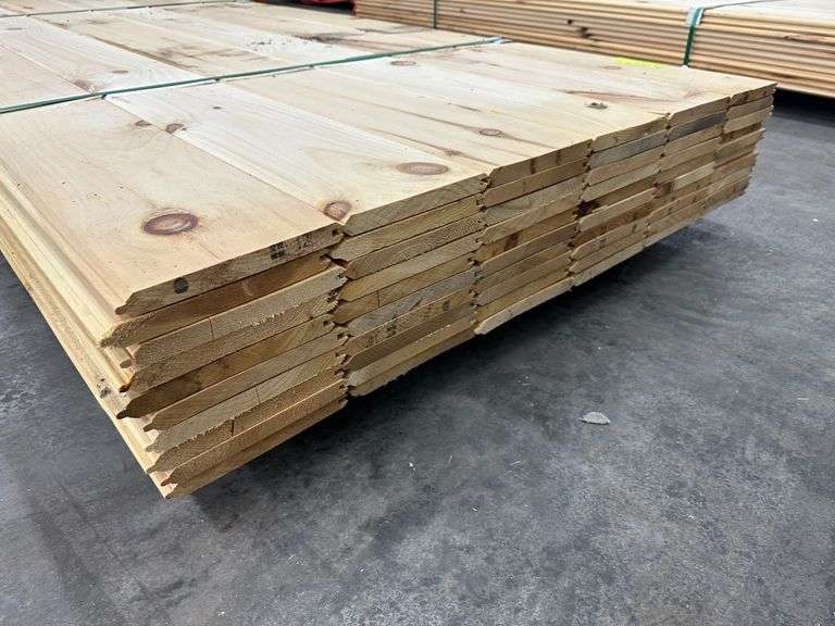 White Pine T&G WP4 Smooth Face Paneling 1"x8"x8'