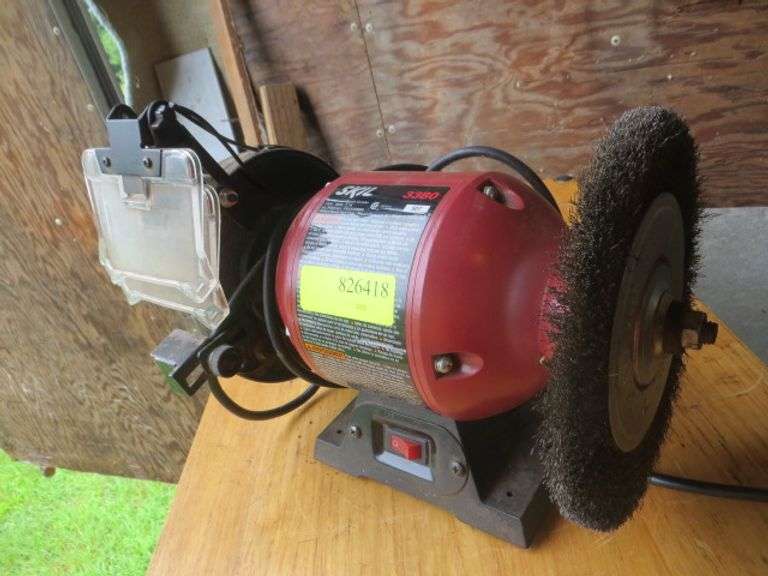 Skil 6" Bench Grinder w/ Wire Wheel