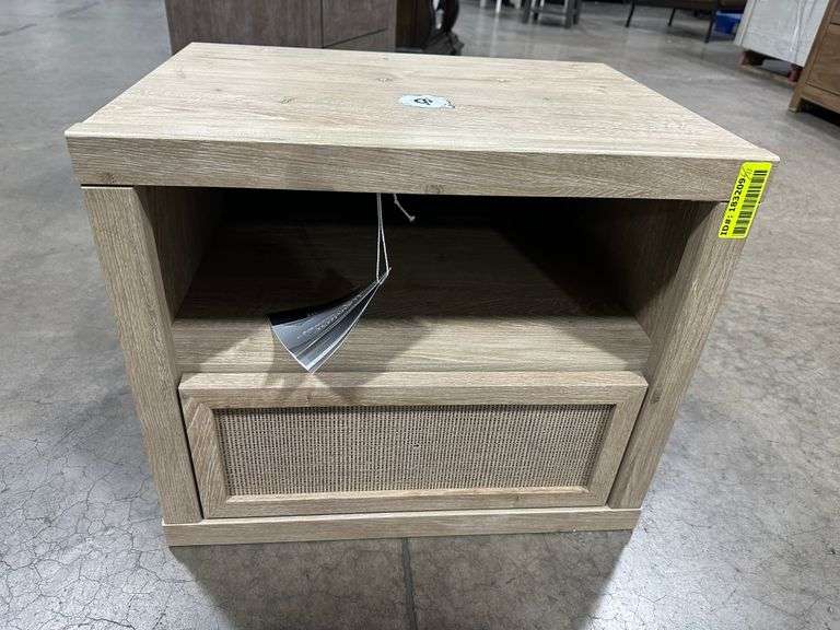 Cielden 21" 1 Drawer Charging Nightstand
