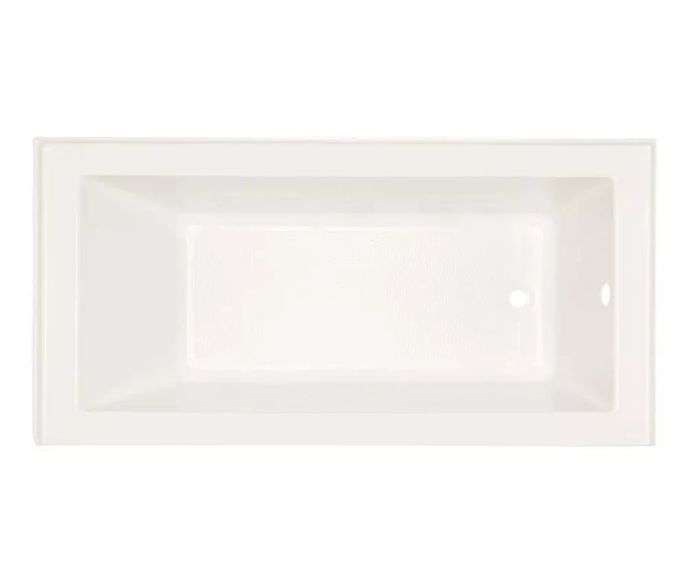 Sitka 60"x32" Soaker Alcove Bathtub with Right Drain in Biscuit