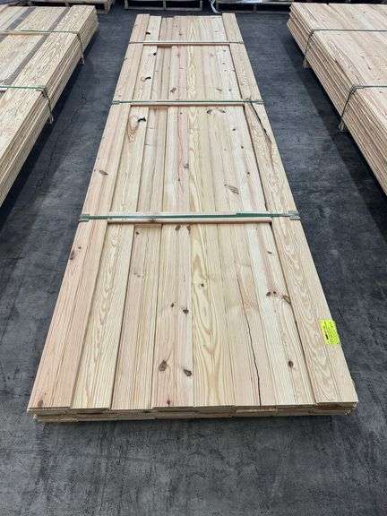 Southern Yellow Pine T&G Paneling 1"x6"x14' Edge and Center