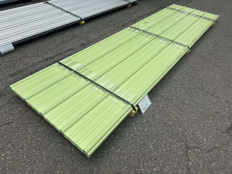 Green Primer Corrugated Metal Panel 3'x12'