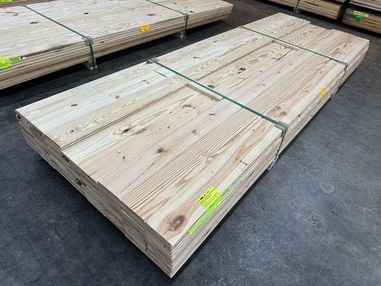 Southern Yellow Pine T&G Paneling 1"x6"x10' Smooth Face