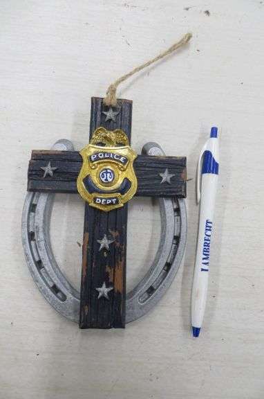 Police Wall Décor - Lambrecht Auction, Inc.