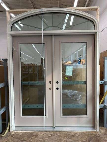 Signet Fiberglass French Door In Wood Frame72"x 101.25"