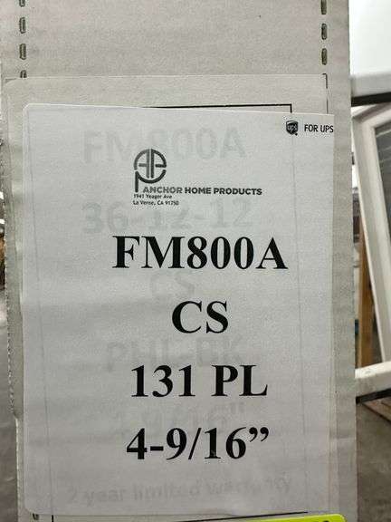 Classic, Ext Fiberglass, 1-3-1, 800A Oval, W/2 Sidelites, LH