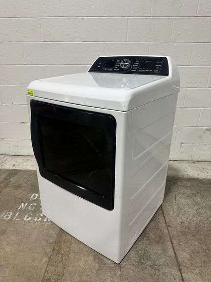 GE Profile™ 7.4 cu. ft. Capacity Smart Aluminized Alloy Drum Electric Dryer  M#PTD70EBST1WS