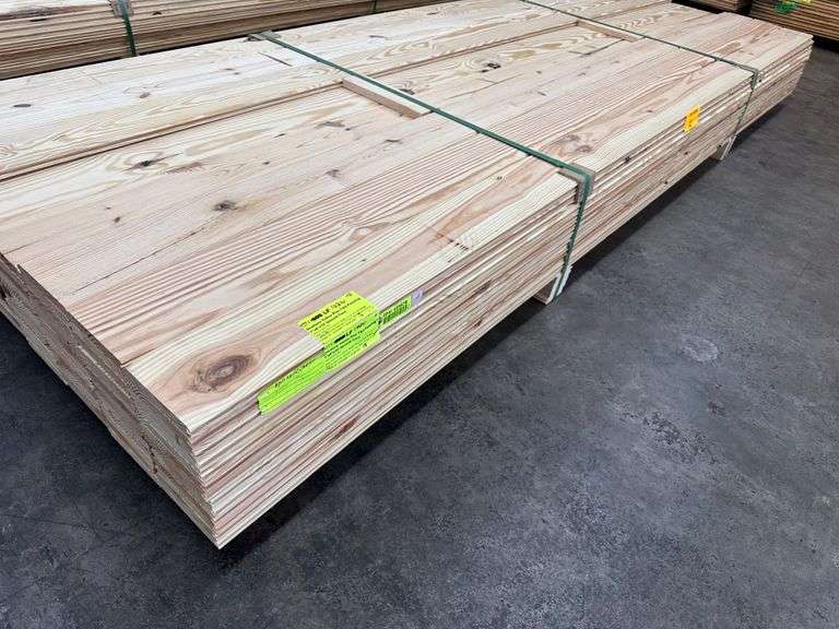 Southern Yellow Pine T&G Paneling 1"x6"x10' Smooth Face