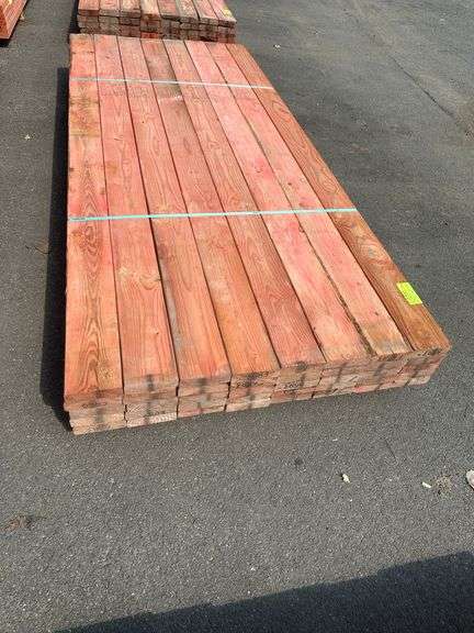 Fire Treated Dimensional Lumber 2"x6"x104 5/8"
