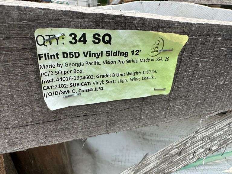 Flint D5D Vinyl Siding 12'