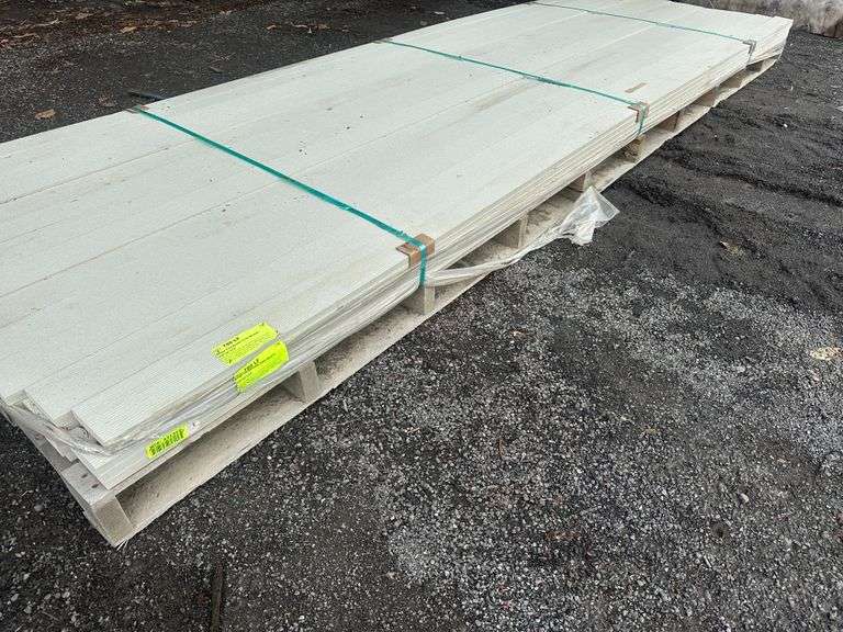 Beige PVC Trim Board, 5/8"x4"x12'
