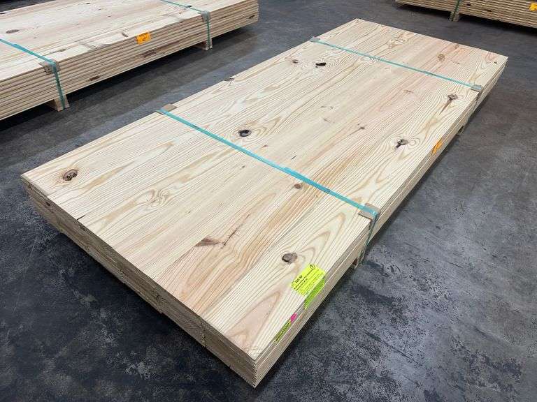 Southern Yellow Pine Hardwood 3/4"x8"x8'