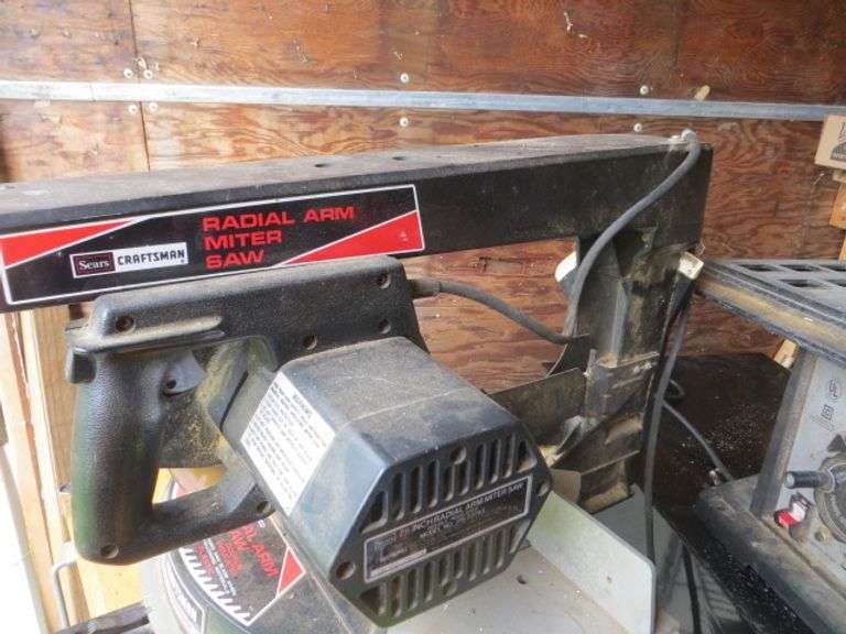 Craftsman 7¼" Radial Arm Saw