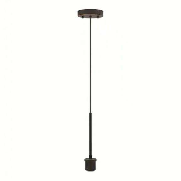 Oil Rubbed Bronze Metal Rod And Cord Pendant Lighting