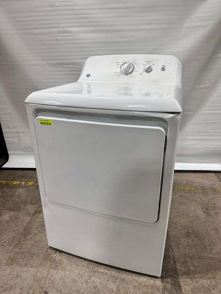GE 6.2 cu. ft. White Electric Dryer M#GTX22EASK1WW