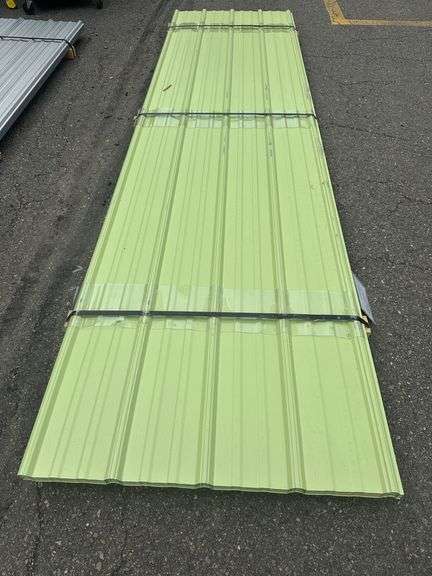 Green Primer Corrugated Metal Panel 3'x12'