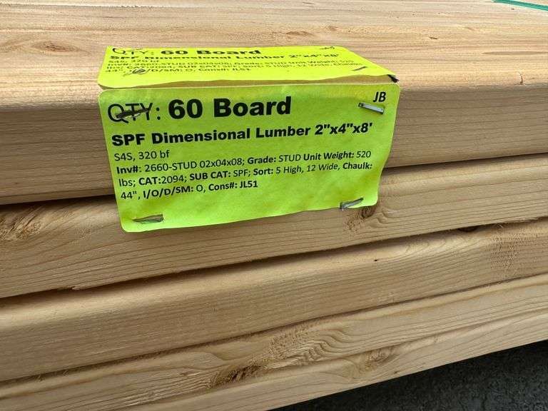 SFP Dimensional Lumber 2"x4"x8'