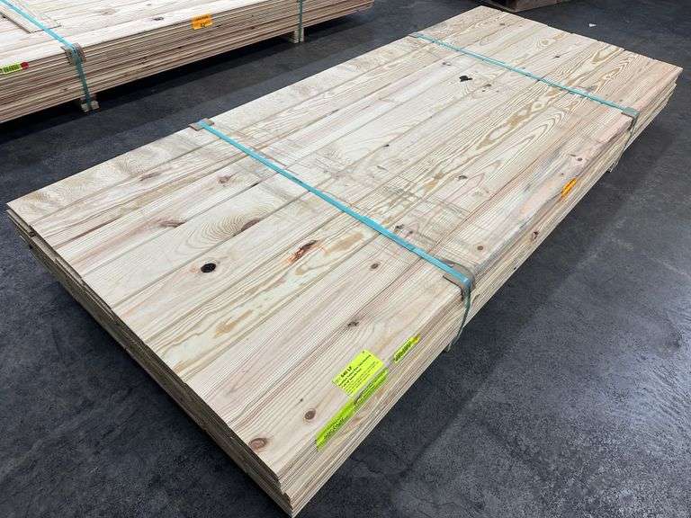 Southern Yellow Pine T&G Paneling 1"x6"x8' Smooth Face