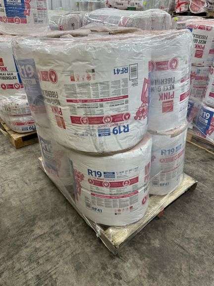 R-19 Faced Fiberglass Rolled Insulation