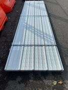 White Corrugated Metal Panel 3'x12'