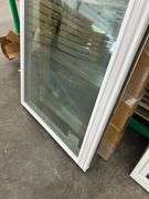 2 White Vinyl Picture Windows 35.75"x48"