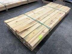 Ponderosa Pine 1"x6"x8' Shiplap Paneling