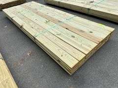 Pressure Treated Decking 5/4"x6"x10'
