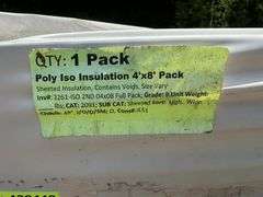 Poly Iso Insulation 4'x8' Pack