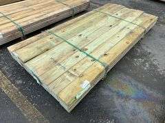 Pressure Treated Decking 5/4"x6"x8'