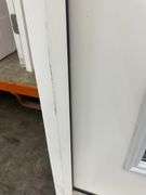 Exterior Full Decorative Glass Fiberglass Door 36"x80" RH