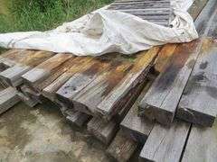 Rough Cut Timber 4"x8"x 16'-20' - 33x$