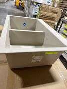 Granite Champagne Double Bowl Sink 33"x22"x8 1/2"