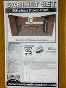 Assembled Regal Oak Kitchen Cabinet Set 10'x16'x10'
