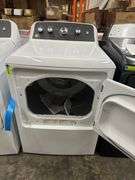 GE 7.2 cu. ft. vented Electric Dryer in White with Auto Dry and Extended Tumble M#GTD48EASW0WB