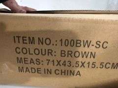 Shoe Storage Bench with Hidden Shoe Cabinet Brown