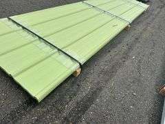 Green Primer Corrugated Metal Panel 3'x12'