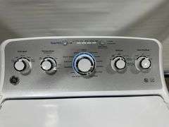 GE 4.6 cu. ft. High-Efficiency White Top Load Washer with Infusor M#GTW500ASN6WS