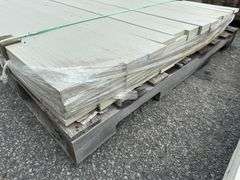 Beige PVC Trim Board, 5/8"x4"x12'