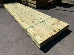 Pressure Treated Decking 5/4"x6"x16'