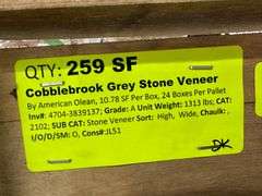Cobblebrook Gray Stone Veneer