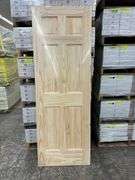 Interior Clear Pine Door Slab 28"x80"