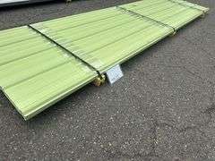 Green Primer Corrugated Metal Panel 3'x12'